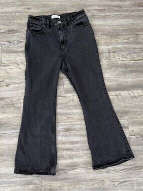 Abercrombie & Fitch Vintage Flare High Rise Jeans | Size 28/6S| Black